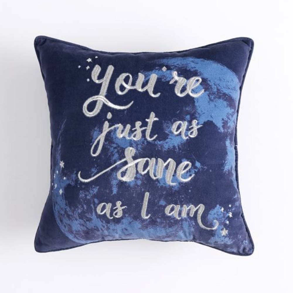 Pottery Barn Teen Harry Potter Luna Lovegood pillow cover
